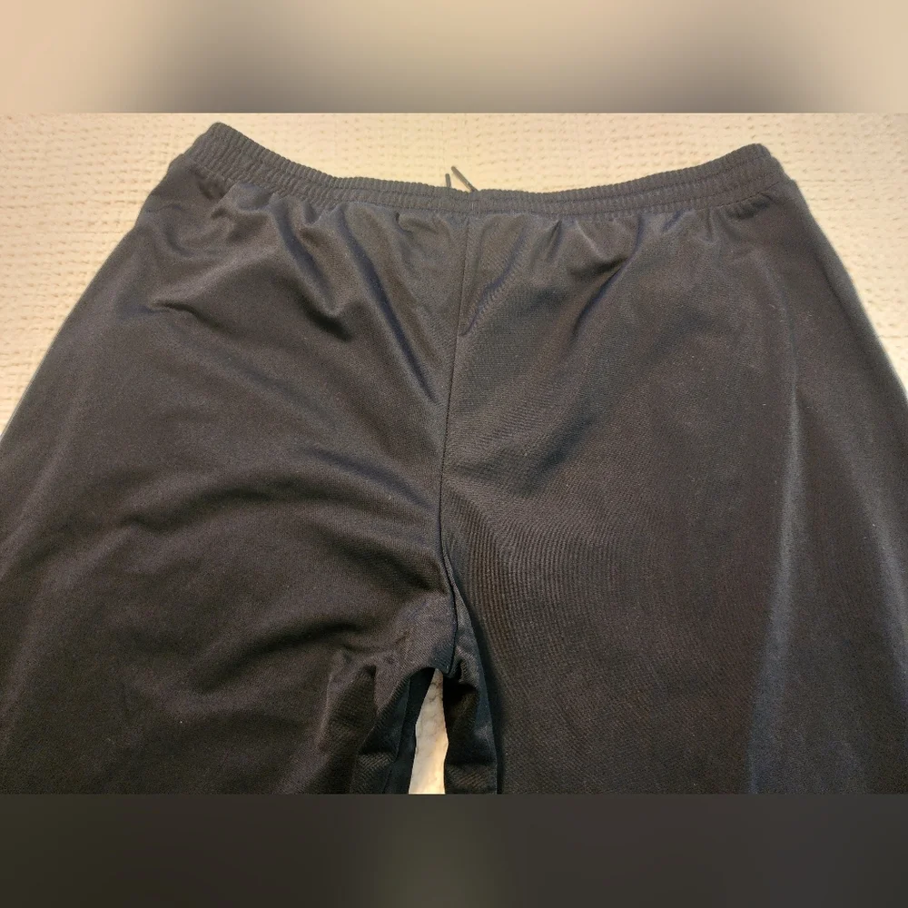 Reebok Men's Black Speedwick Trainers Pants Elastic Waist Drawstring 1XL New